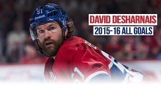 David Desharnaiss All Goals from the 20152016 NHL Season [upl. by Emawk]