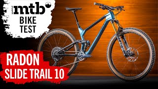 Radon Slide Trail 100 im Test I Carbon Fully I Fox Factory I Radon MTB für Trail u Enduro im Test [upl. by Liagabba]