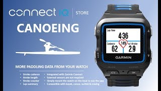 Garmin Canoeing App [upl. by Schlessel]