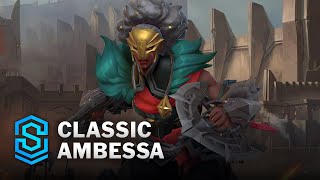 Classic Ambessa Wild Rift Skin Spotlight [upl. by Vladamir298]