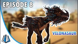 TAMING VELONASAUR DINO OP PUNYA TEMBAKAN SAKIT  ARK Extinction EP8 [upl. by Atrahc]