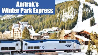 Skiing Without the Hassle Amtraks Winter Park Express [upl. by Varion65]