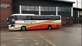 Chesterfield FC coaches leave for Stamford Bridge  Chelsea A [upl. by Ayanahs766]