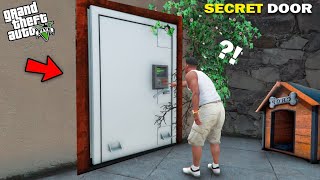 Franklin Found A Secret Button Inside His House In Gta 5 [upl. by Georgette562]