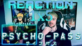 Psycho Pass Season 1  Episode 5 REACTION quotTRIPPYquot [upl. by Loralyn115]