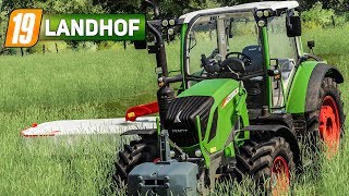 LS 19 Landhof 6 Gras mähen für frisches HEU  LANDWIRTSCHAFTS SIMULATOR 19 [upl. by Adnohs]