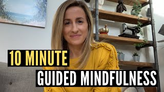 10 Minute Guided Mindfulness Meditation  Relaxation  Dr Julie Smith [upl. by Mccoy874]