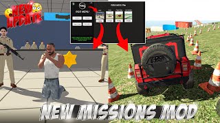 FINALLY NEW UPDATE NEW MISSIONS IN INDIAN BIKE DRIVING 3D [upl. by Suiram566]