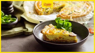 Quiche Rezept I Quiche mit Zucchini und Pilzen I Aufwand Mittel I NETTO [upl. by Duky]