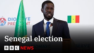 Senegal election Bassirou Diomaye Faye set to become Africas youngest elected president  BBC News [upl. by Norine]