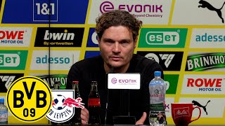 „Gute Energie auf dem Platz und im Stadion“  PK mit Terzic und Rose  BVB – Leipzig 23 [upl. by Froemming]