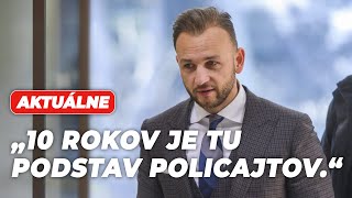 „Ja sa zodpovednosti nebojím bude vyvodená“ Minister Eštok reaguje na smrť muža v Košiciach [upl. by Adialeda]