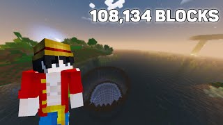 How I Made A Hole In The Ocean In Minecraft [upl. by Croom]