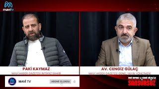 Paki Kaymaz amp Av Cengiz Gülaç ile SANSÜRSÜZ [upl. by Elleniad]