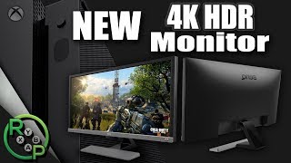 Xbox One X  New 4K HDR Monitor  BenQ EL2870U [upl. by Enrichetta]