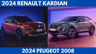 New 2024 Renault Kardian Vs 2024 Peugeot 2008 is a subcompact SUV Comparison [upl. by Arissa9]