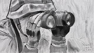 Inktober 2024 day 5  Binoculars  Drawing Timelapse [upl. by Airan]