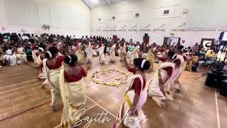 Onnanam ambeduth  kaikotti kali song  Portsmouth malayalee Association [upl. by Yelhs]