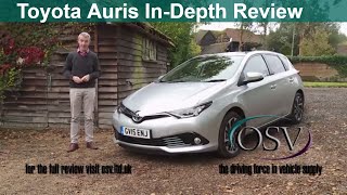 OSV Toyota Auris InDepth Review [upl. by Morrison741]