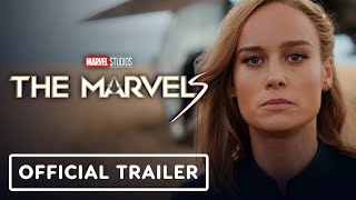 The Marvels  Official Trailer 2023 Brie Larson Teyonah Parris Iman Vellani [upl. by Trahurn]