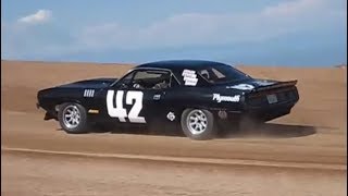 Pikes Peak Hill Climb 2010  Jess Neal  1971 Plymouth Barracuda [upl. by Florentia]