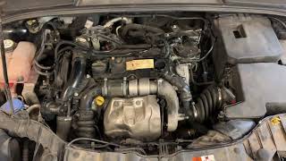 Ford Focus Diesel DPF Pressure Sensor Location [upl. by Yatnod798]