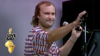 Phil Collins  Against All Odds Live Aid 1985 [upl. by Ahtiekahs]