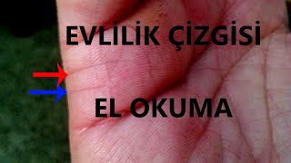 Evlilik Çizgisi  El Okuma Dersleri [upl. by Omik]