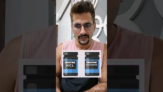 CREATINE HCL vs CREATINE MONOHYDRATE shortsindia youtubeshorts [upl. by Anyela]