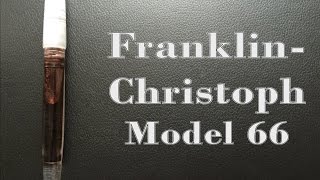 FranklinChristoph Model 66 Review [upl. by Adlemy]