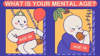 What Is Your Mental Age Personality Test [upl. by Ahsotal262]