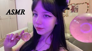 ASMR WITH ECHO triggers and mouth sounds💫 АСМР С ЭХОМ [upl. by Boeke]