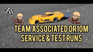 Team Associated DR10M Service amp Test Runs [upl. by Bumgardner]