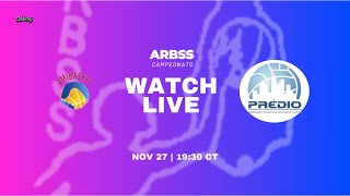 Game day 🔴  Amibasket vs Prédio  2711  Splash Basquete [upl. by Gisele]