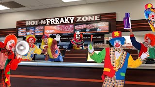 i got mested by 7 gay clowns at the local little caesars [upl. by Eilesor]