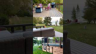 Take a look at this renovated deck with Trex composite decking [upl. by Edals848]