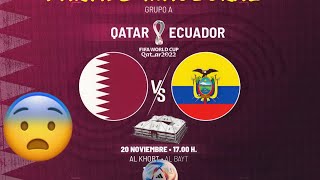 Inauguración MUNDIAL Qatar 2022 qatarworldcup2022 Qatar vs Ecuador que paliza [upl. by Fennessy234]