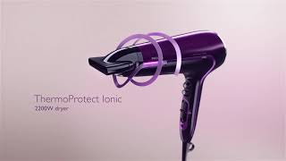 PHILIPS  HD8233 THERMOPROTECT IONIC HAIR DRYER BY HEAP SENG GROUP [upl. by Pietro]