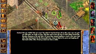 Lets Play Baldurs Gate Enhanced Edition 39 Streets Paved with Gold Coins [upl. by Farwell744]