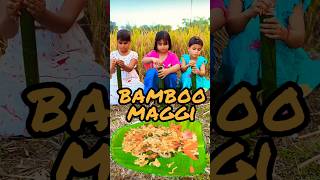 Bamboo maggi shortvideo viralvideo recipe cooking food maggi MaMeyerRannaghar1 [upl. by Scopp]