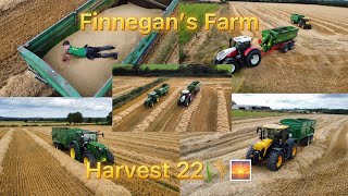 Finnegans kick start harvest 2022class lexion 6700CoMeath [upl. by Imled]