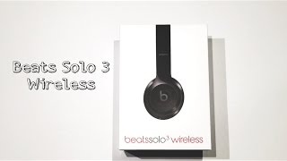 Beats Solo 3 Wireless  Unboxing ITA [upl. by Albrecht419]