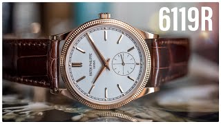 Patek Philippe Calatrava 6119R Unboxing and Review [upl. by Naiva]