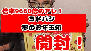 ★ヨドバシ 2024年 夢のお年玉箱★9660倍のアレが届いたので開封 チャンネル名も決まりました [upl. by Eldorado]