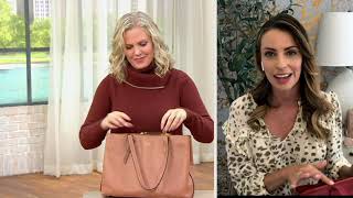 RADLEY London Dukes Place Large Leather Open Top Work Bag on QVC [upl. by Ennelram743]