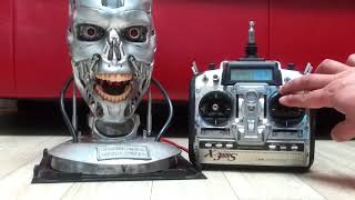 T800 terminator 2 moving by radio control [upl. by Pacien803]