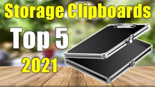 Storage Clipboards  5 Best Storage Clipboards 2021 [upl. by Ryhpez]