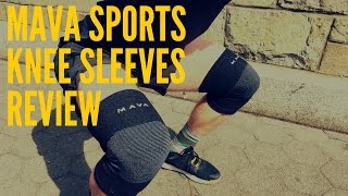 Mava Sports Knee Sleeves Review [upl. by Gothart]