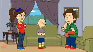 Caillou Clásico le cambia la voz de su padreCastigado [upl. by Kerin]