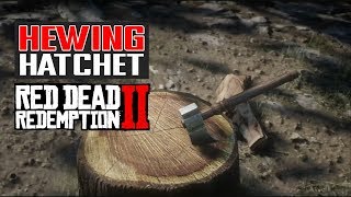 Red Dead Redemption 2  จุดเก็บขวานช่างไม้ Hewing Hatchet Location [upl. by Pearla]